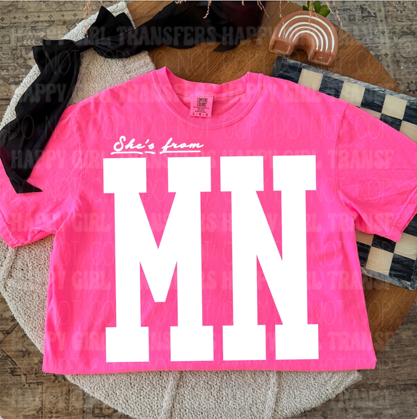 SHE’S FROM MINNESOTA - DTF TRANSFER