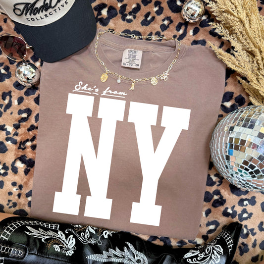 SHE’S FROM NEW YORK - DTF TRANSFER