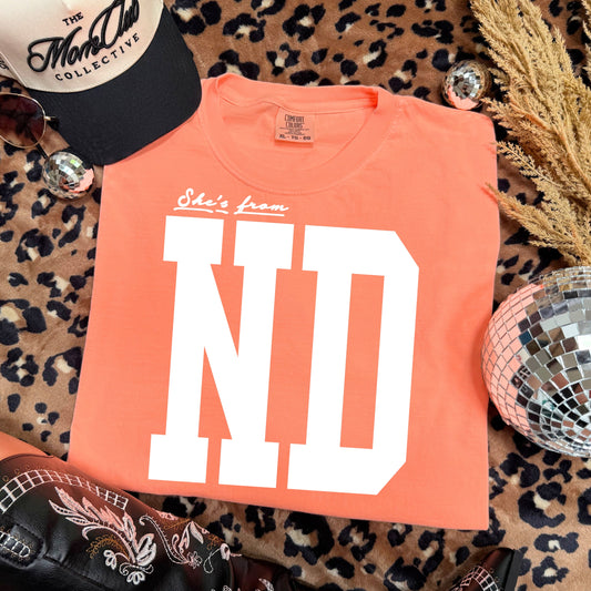 SHE’S FROM NORTH DAKOTA - DTF TRANSFER