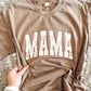 BROWN CHECKERED MAMA-DTF TRANSFER