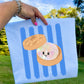 BLUE GLITTER DUMPLING - DTF TRANSFER