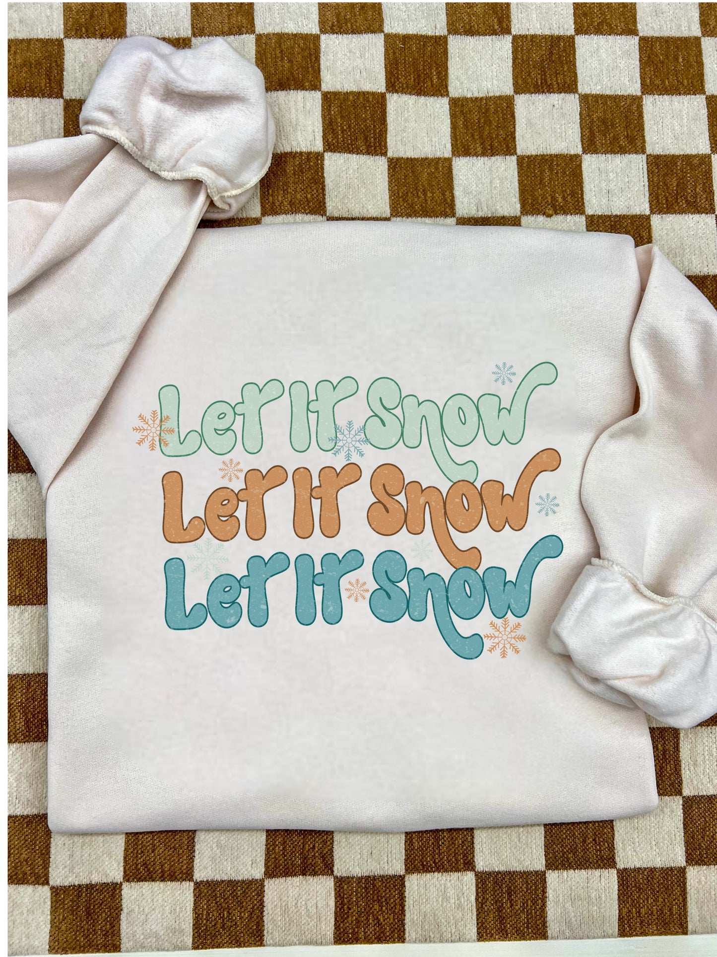 LET IT SNOW  - DTF TRANSFER