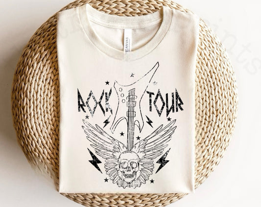 ROCK TOUR - DTF TRANSFER