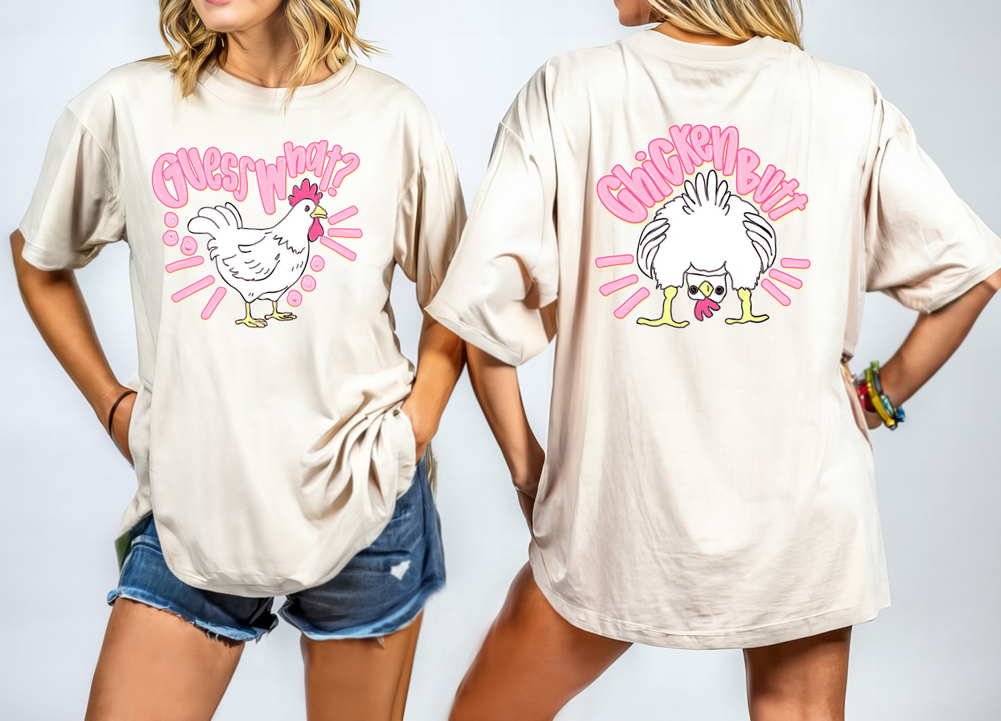 CHICKEN BUTT - DTF TRANSFER