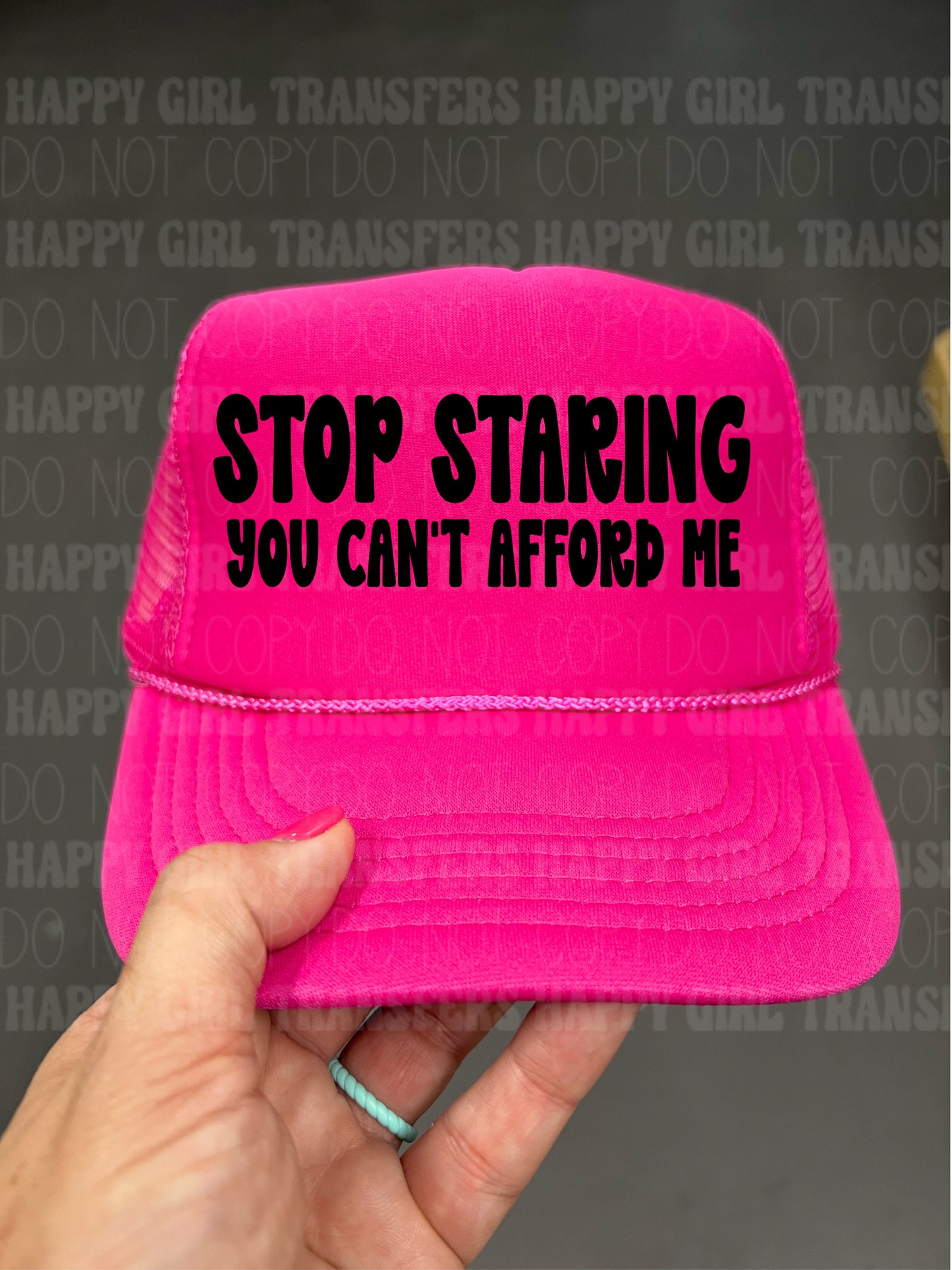 STOP STARING - DTF TRANSFER