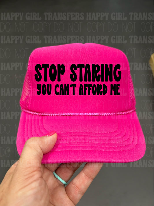 STOP STARING - DTF TRANSFER