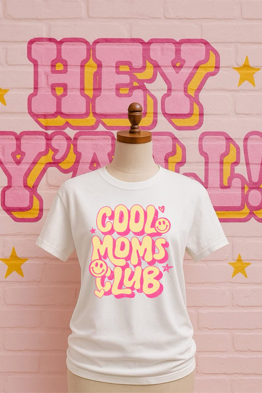 COOL MOMS CLUB - DTF TRANSFER