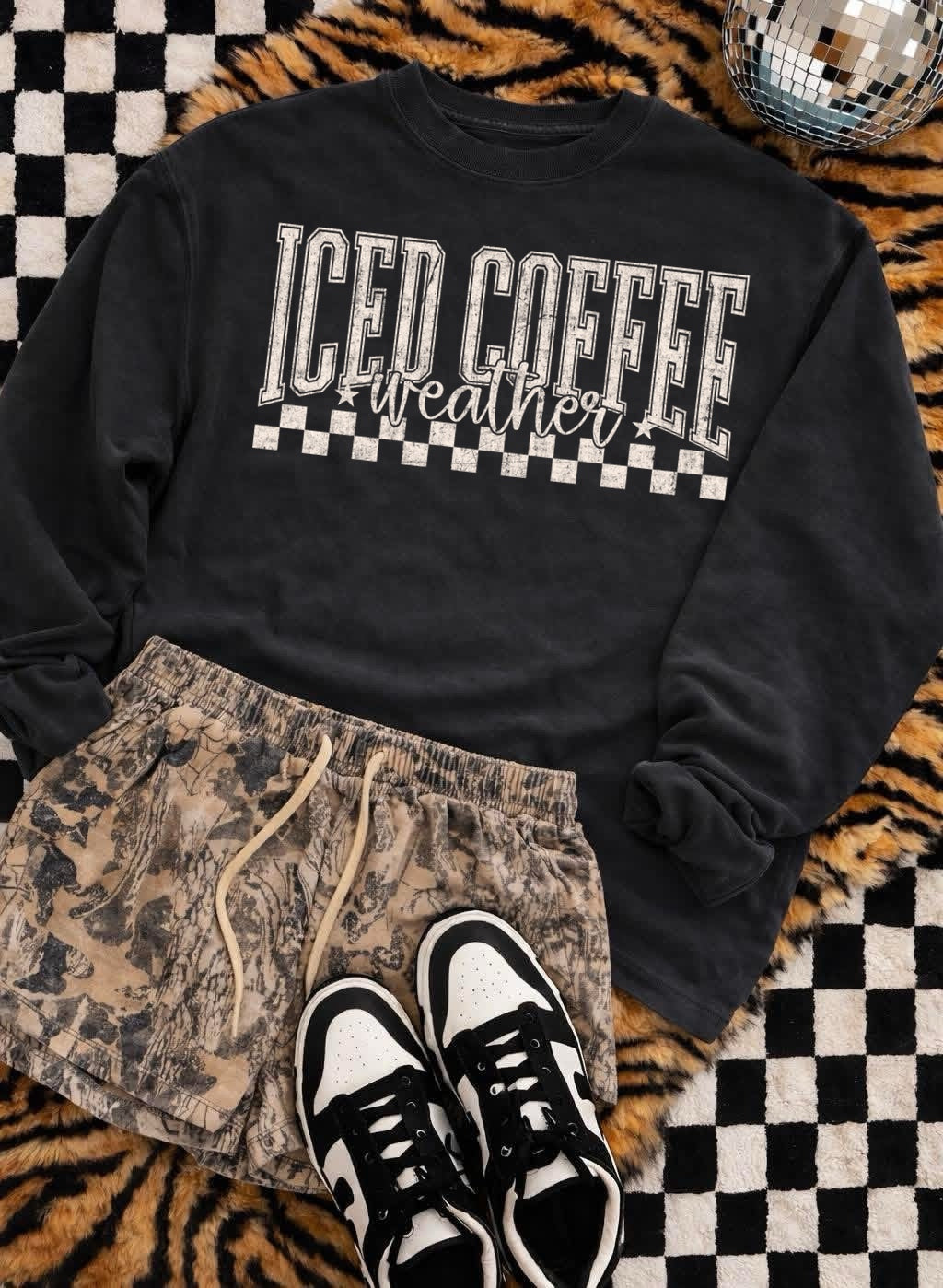 ICED COFFEE WEATHER - DTF TRANSFER