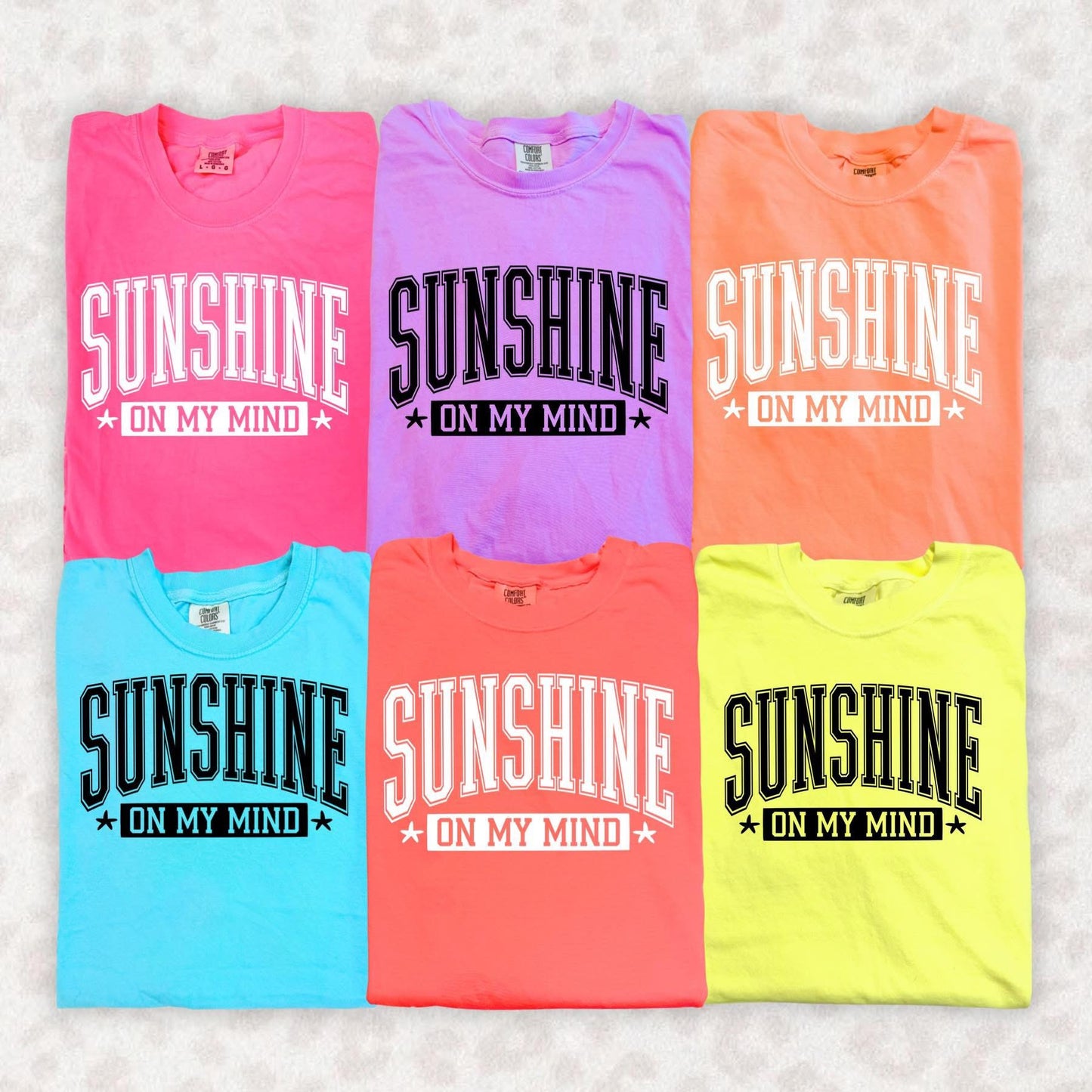 SUNSHINE ON MY MIND - DTF TRANSFER