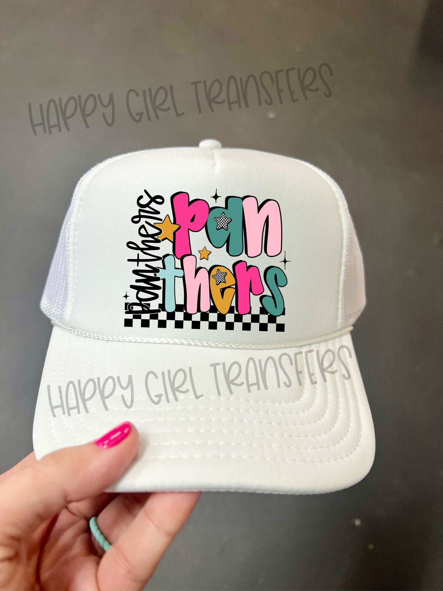 COLORFUL PANTHERS - DTF TRANSFER
