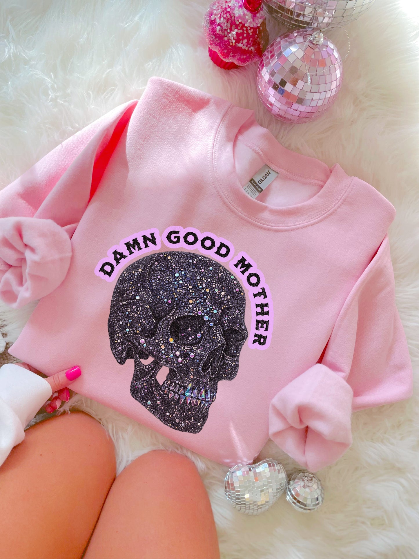 DAMN GOOD MOTHER SKULL - DTF TRANSFER
