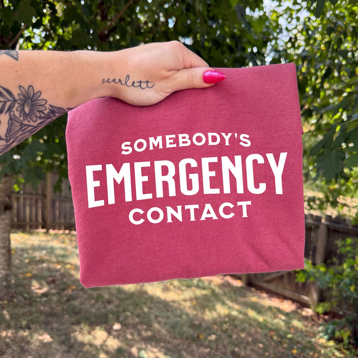 EMERGENCY CONTACT - DTF TRANSFER