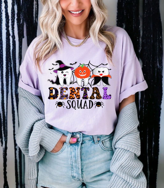 HALLOWEEN DENTAL SQUAD - DTF TRANSFER