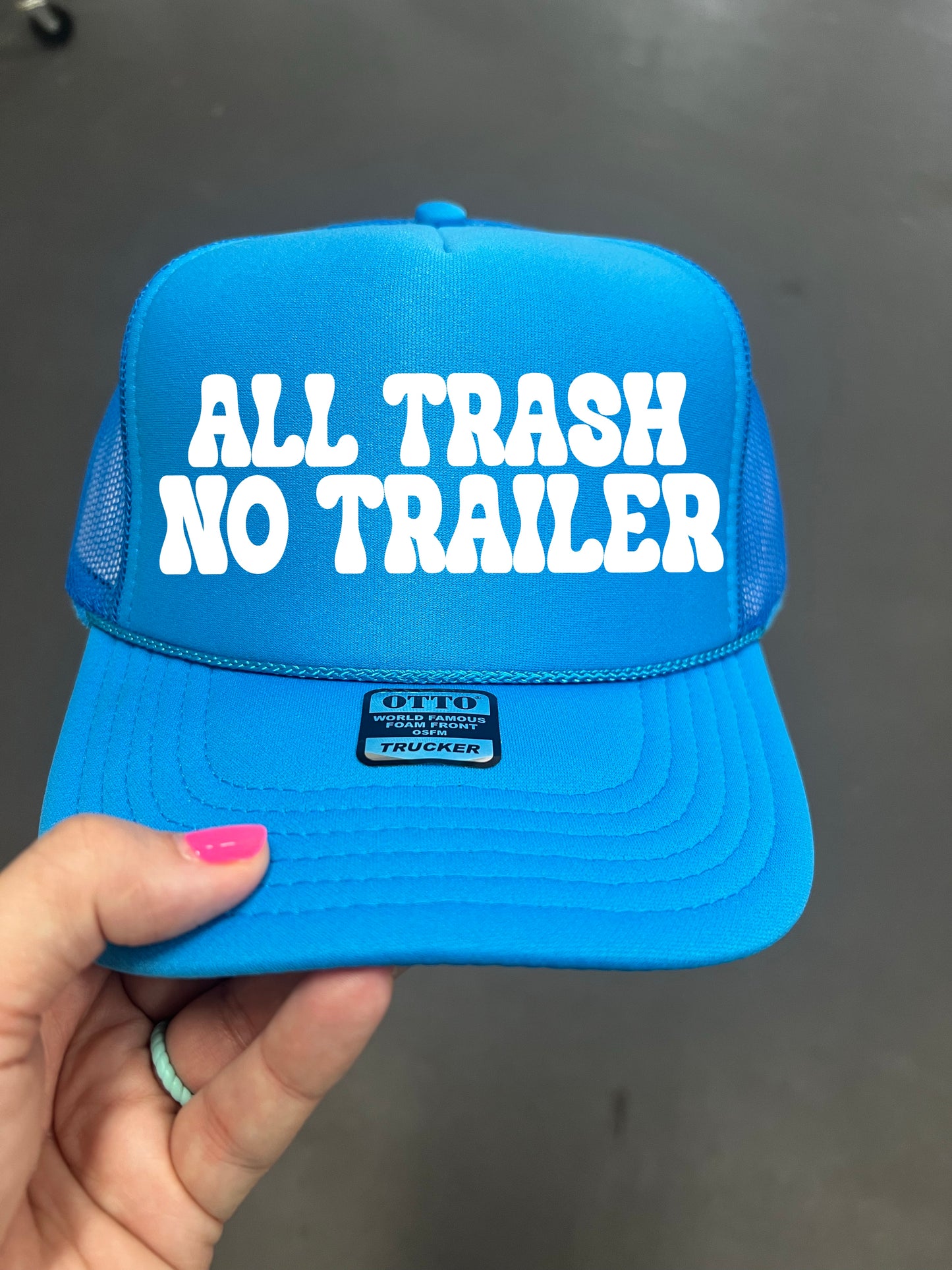 ALL TRASH NO TRAILER - DTF TRANSFER
