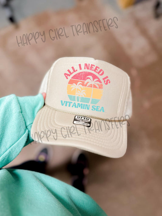 ALL YOU NEED IS VITAMIN SEA-DTF TRANSFER