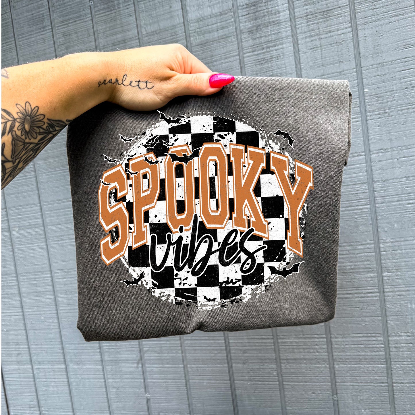 SPOOKY VIBES - DTF TRANSFER