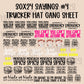 30x24 SAYINGS #4 PRE-MADE TRUCKER HAT GANG SHEET