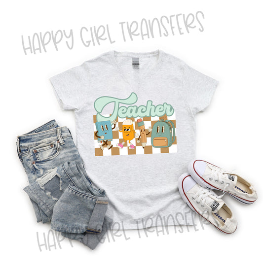 RETRO TEACHER - DTF TRANSFER
