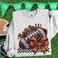 FAUX SPARKLES TEXAS LONGHORNS - DTF TRANSFER