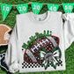 FAUX SPARKLES MSU SPARTANS - DTF TRANSFER