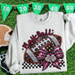 FAUX SPARKLES MISSISSIPPI STATE - DTF TRANSFER