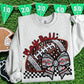FAUX SPARKLES OHIO STATE - DTF TRANSFER