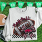 FAUX SPARKLES ARKANSAS RAZORBACKS - DTF TRANSFER