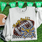 FAUX SPARKLES WVU  - DTF TRANSFER